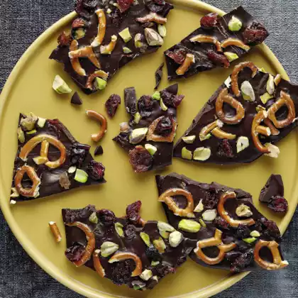 Schoko-Salzbrezel-Crunch
